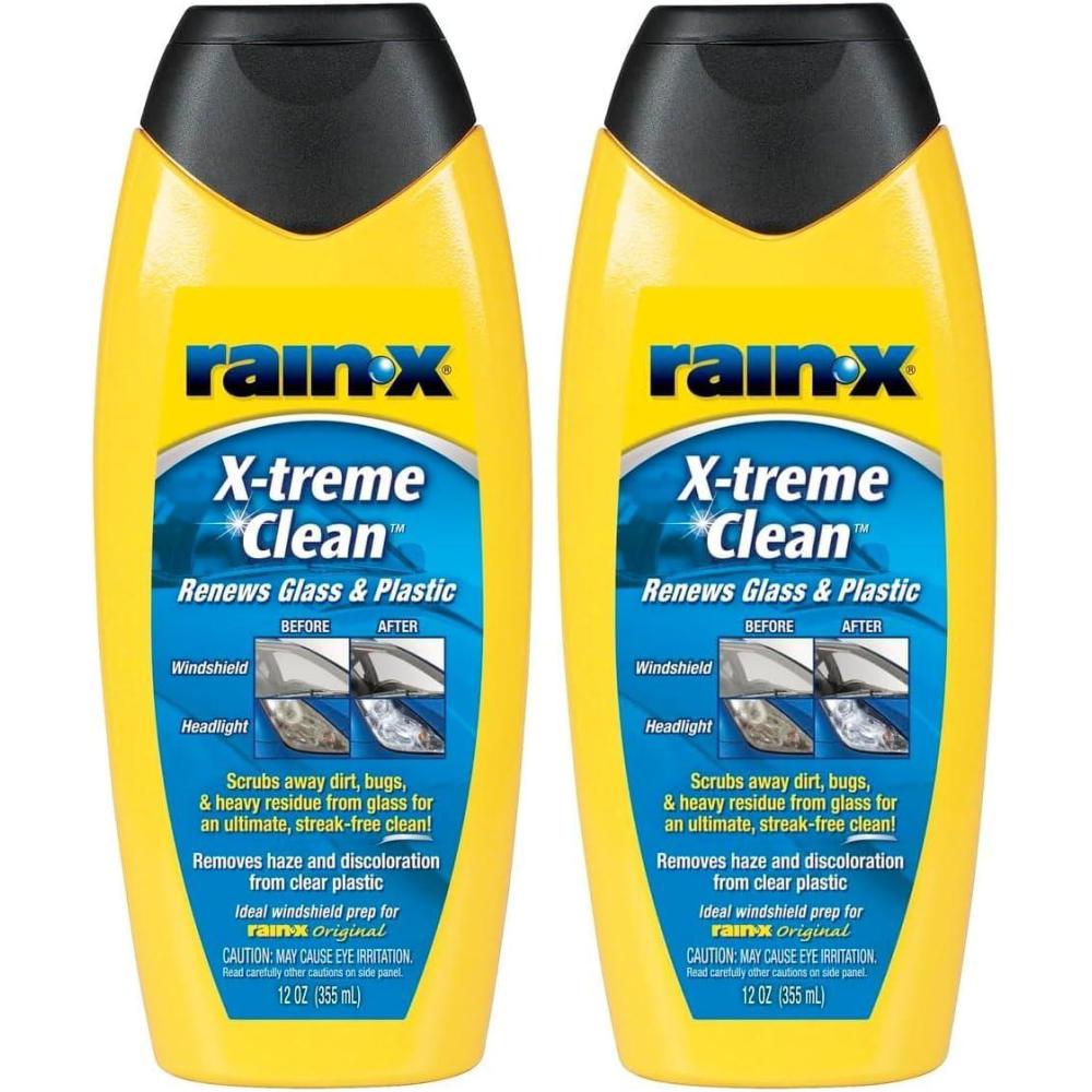 Rain-X 5080217 X-treme Clean Glass Cleaner – 12 fl oz.(12 Fl Oz (Pack of 2))
