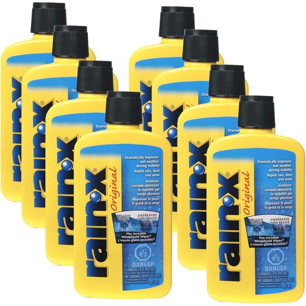 Rain-X 800002243 Glass Treatment- 7 fl oz. 8 Pack