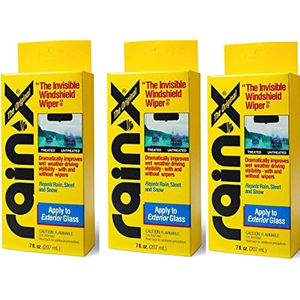 Rain-X 800002243 Glass Treatment- 7 fl oz.OjnoZe, Pack of 3