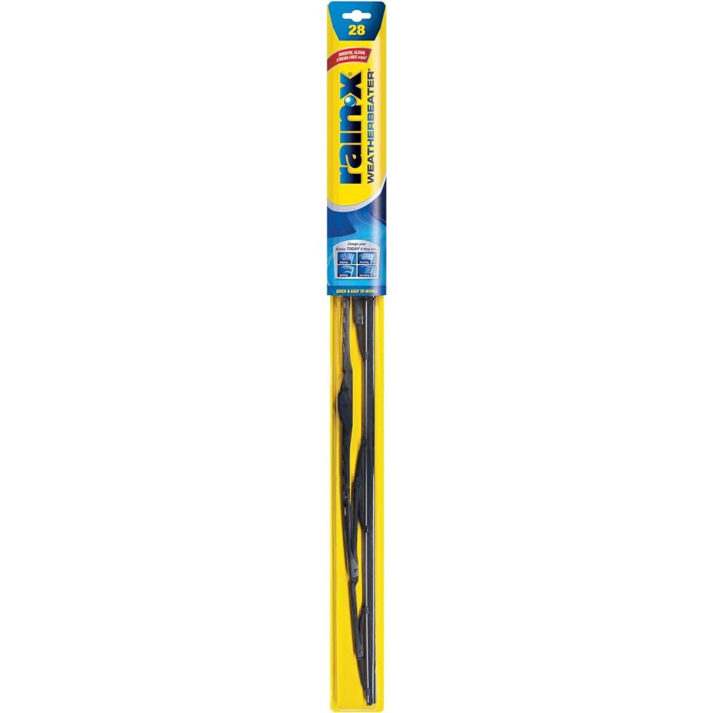 Rain-X 820146 WeatherBeater Wiper Blades, 24″ and 20″ Windshield Wipers (Pack of 2), Automotive Replacement Windshield Wiper Blades That Meet Or Exceed OEM Quality And Durability Standards(28″)