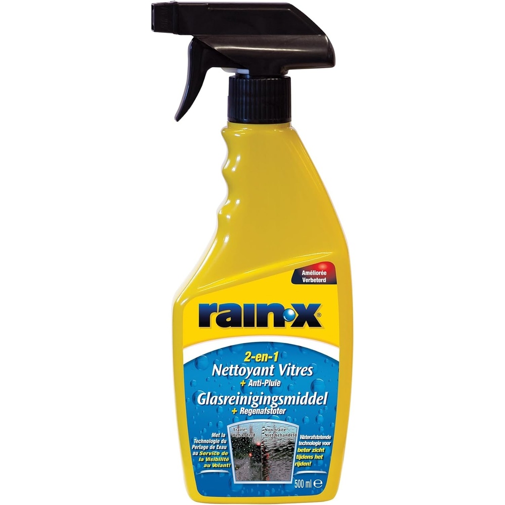 Rain-X 1830048 88197500 2-in-1 Glass Cleaner Plus Rain Repellent 500 ml