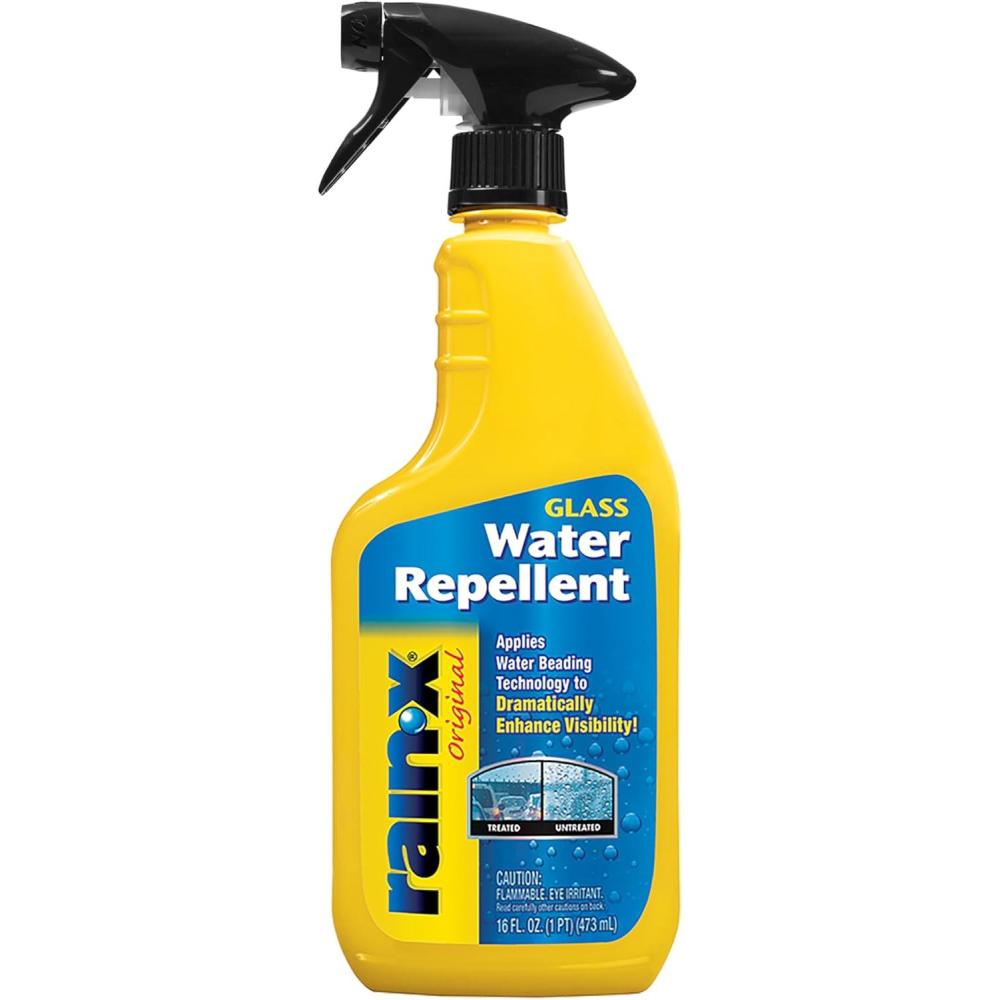 Rain-X 800002250 Glass Treatment Trigger, 16 Fl Oz – Exterior Glass Treatment to Dramatically Improve Wet Weather Driving Visibility During All Weather Conditions