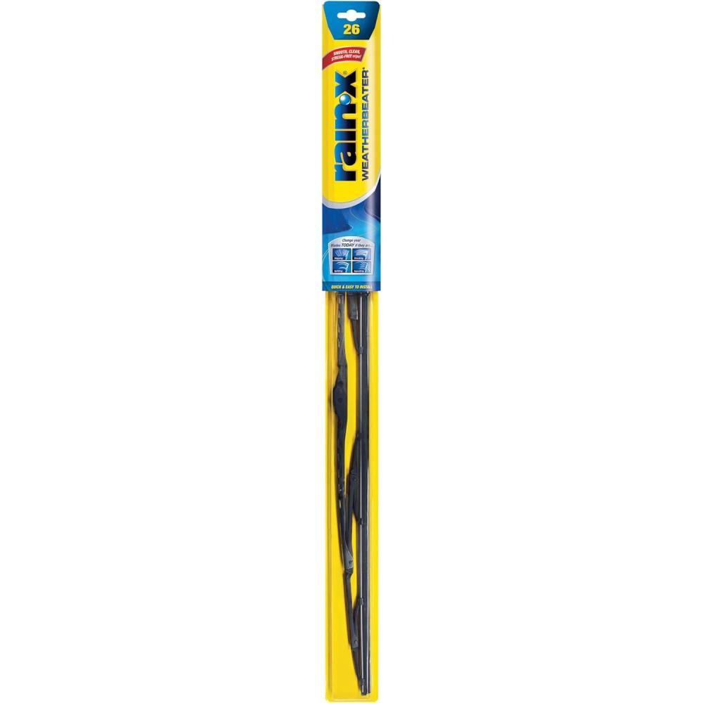 Rain-X 820146 WeatherBeater Wiper Blades, 24″ and 20″ Windshield Wipers (Pack of 2), Automotive Replacement Windshield Wiper Blades That Meet Or Exceed OEM Quality And Durability Standards(26″)