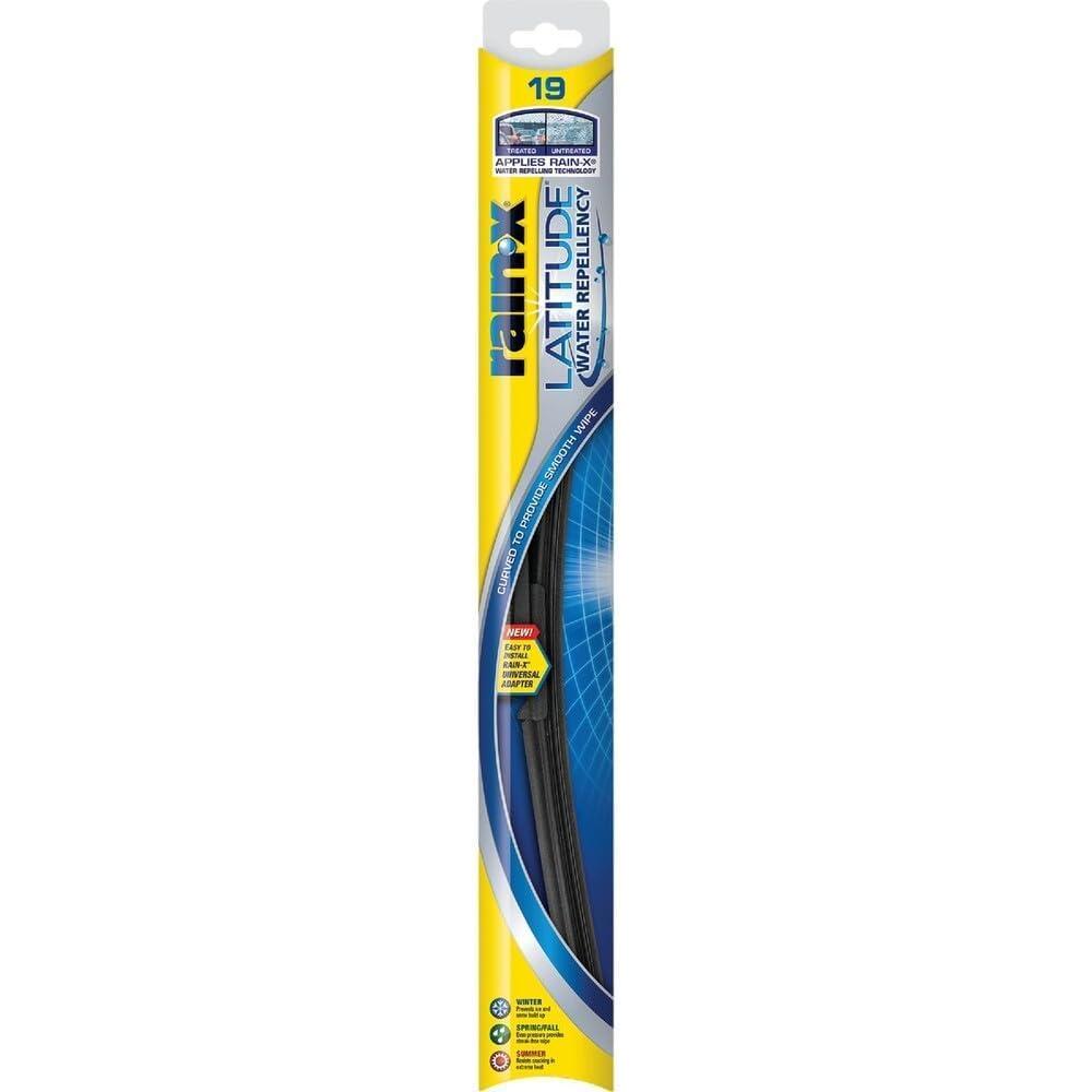 Rain-X 810161 Repellency Water Repellent Wiper Blades, 26″ & 18″ Windshield Wipers, All Weather Streak-Free for Enhanced Visibility w/ Water Repellency Formula(19″)