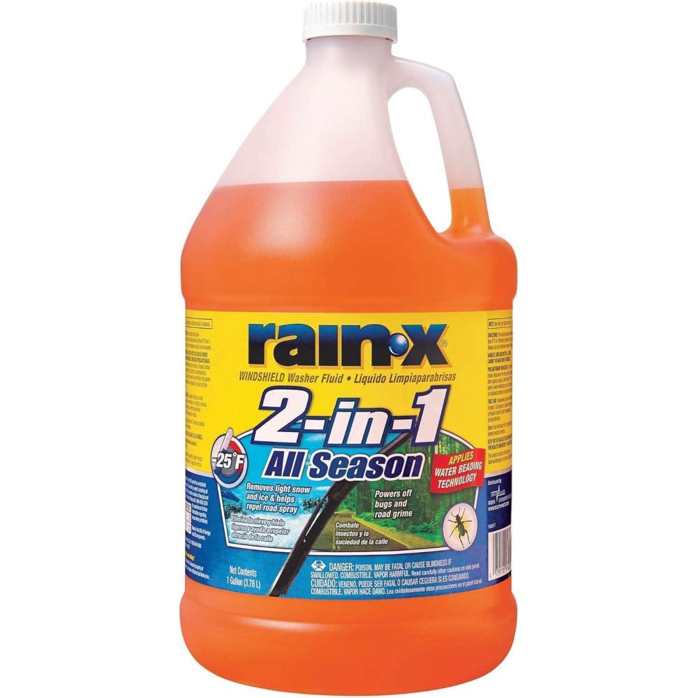 Rain-X Windshield Washer Fluid 0 Deg. 1 Gal.(127.81 Fl Oz (Pack of 1))