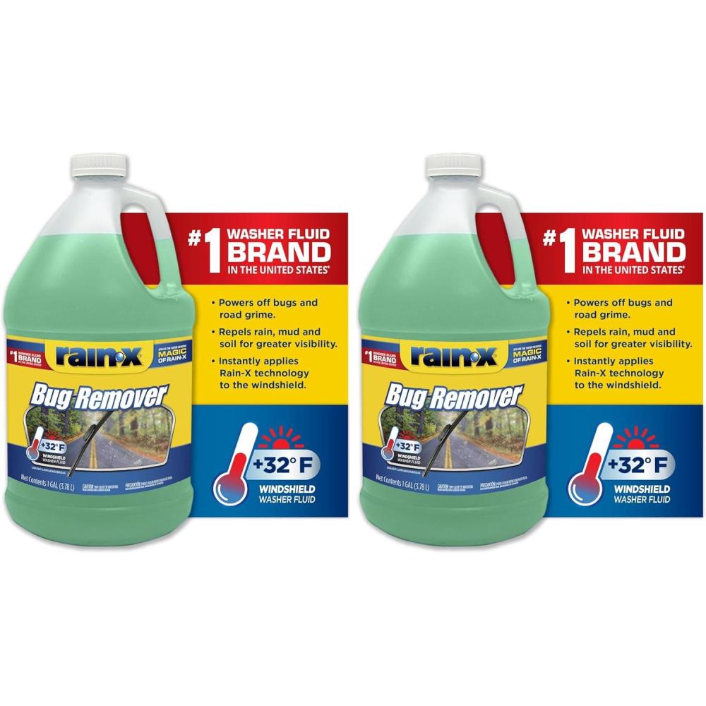 Rain-X RainX RX68806 Bug Remover WWF, (Pack of 2)