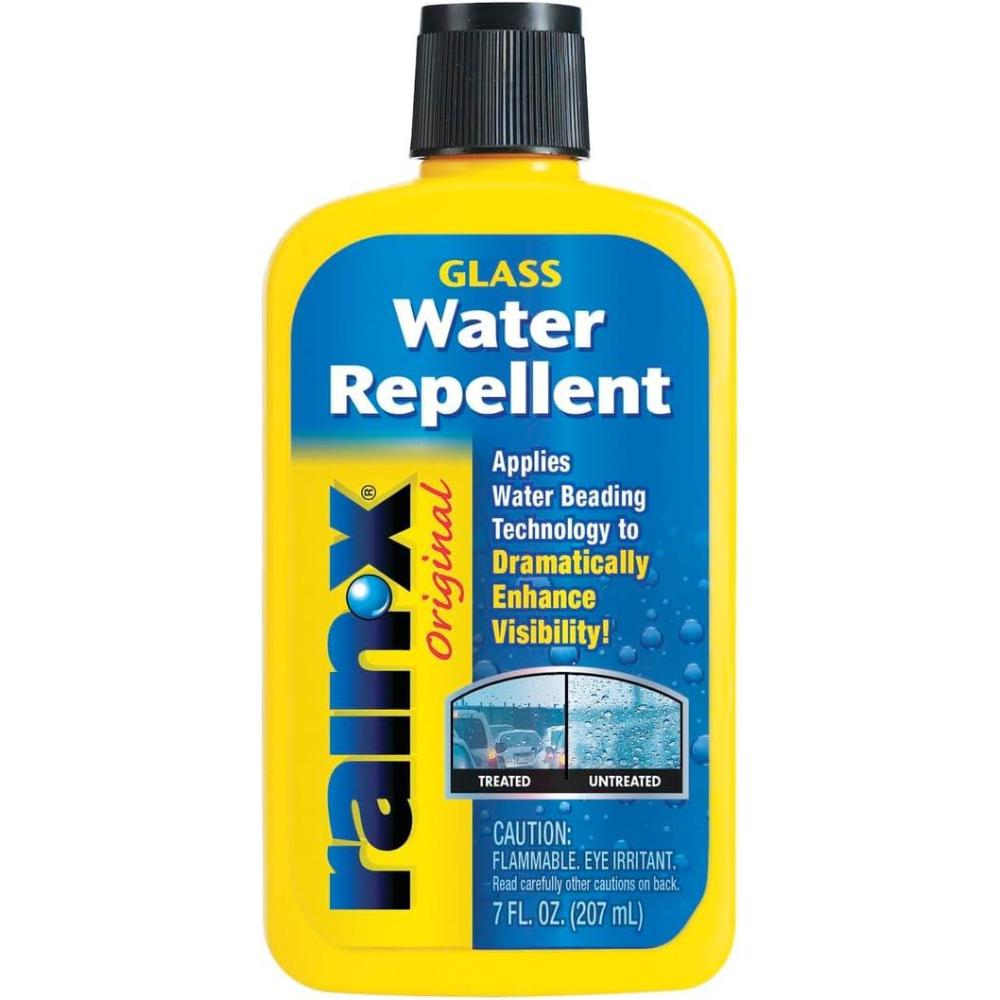 Rain-X 800002243 Glass Treatment, 7 oz. – Exterior Glass Treatment To Dramatically Improve Wet Weather Driving Visibility During All Weather Conditions(Squeeze Bottle)